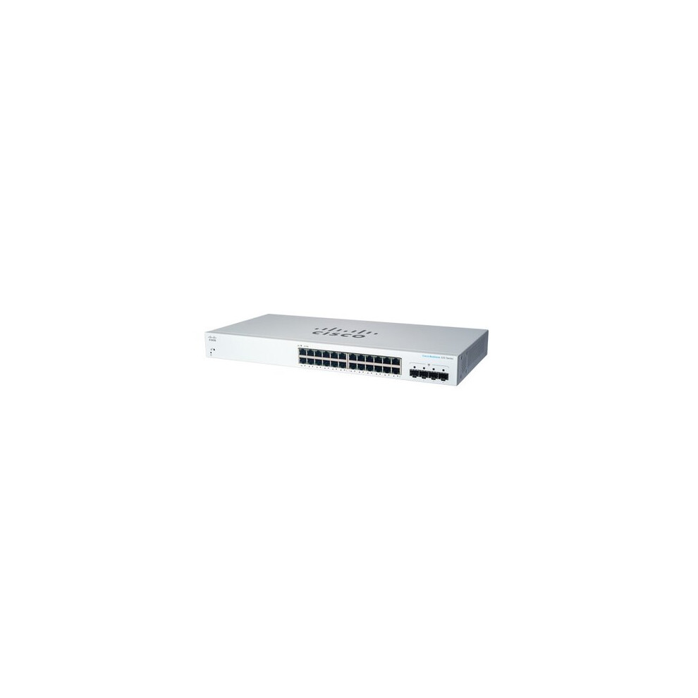 Cisco CBS220-24T-4G Beheerd L2 Gigabit Ethernet (10/100/1000) 1U Wit