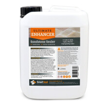 (5 Litres) Smartseal Natural Stone Sealer - Ultimate Enhancer Finish - High Quality, Impregnating, Sealer for Sandstone/Natural Stone