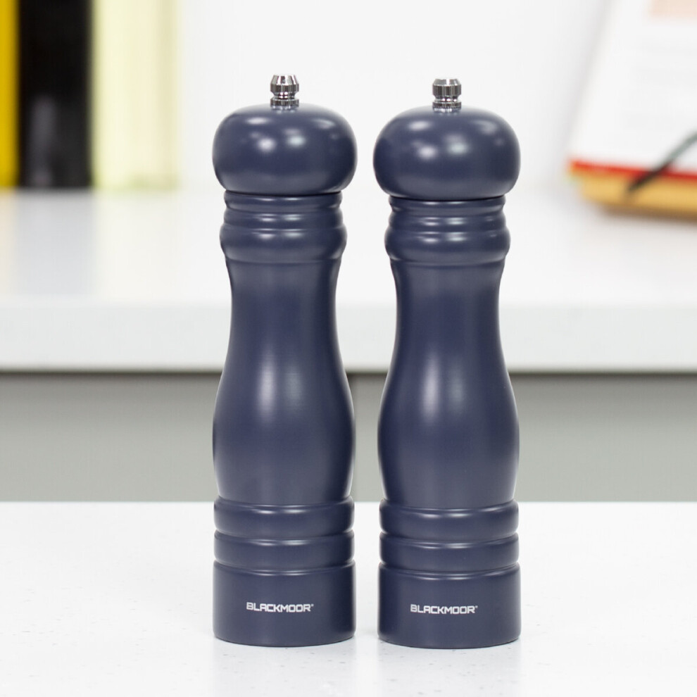 (Navy Blue) Blackmoor Manual Salt And Pepper Grinder Set