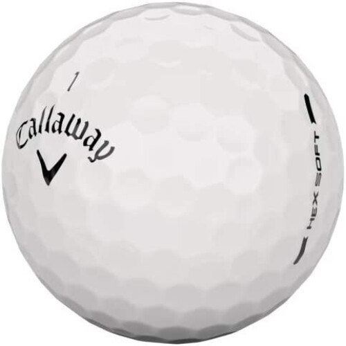Callaway Callaway Hex Soft Golf Balls, White 1