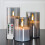 (Grey) Flameless Candles with Remote Flickering LED 1
