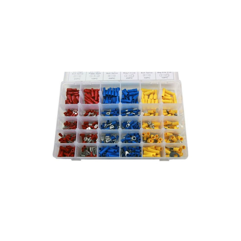Resolut 480 Pc Assorted Insulated Crimp Terminals 2979 5060478382119