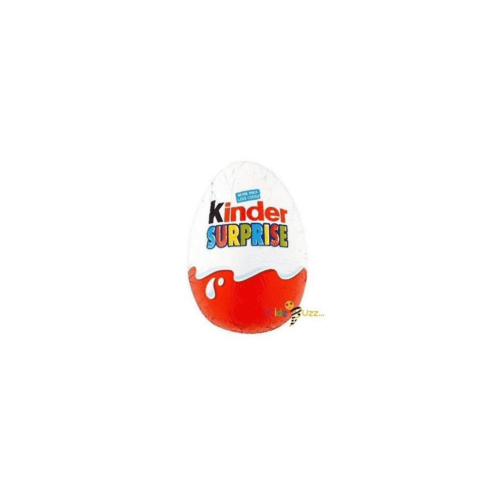 (Pack of 48) Kinder Surprise Chocolate Eggs