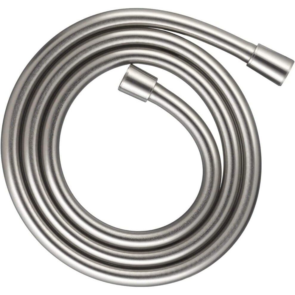 hansgrohe Isiflex Shower Hose 1.60 m, anti-kink and tangle free, stainless steel optic