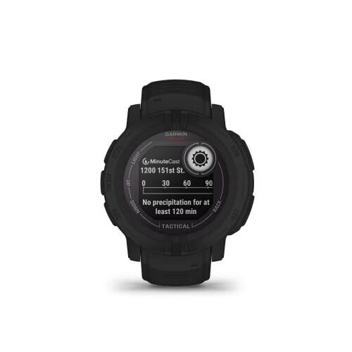 Garmin Garmin Instinct 2 Solar Tactical Edition Rugged GPS Smartwatch, Black 1