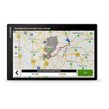 Garmin DriveSmart 86 MT-S 8 Inch Sat Nav with Alexa Map Updates for UK, Ireland and Full Europe, Environmental Zone Routing, Bluetoot