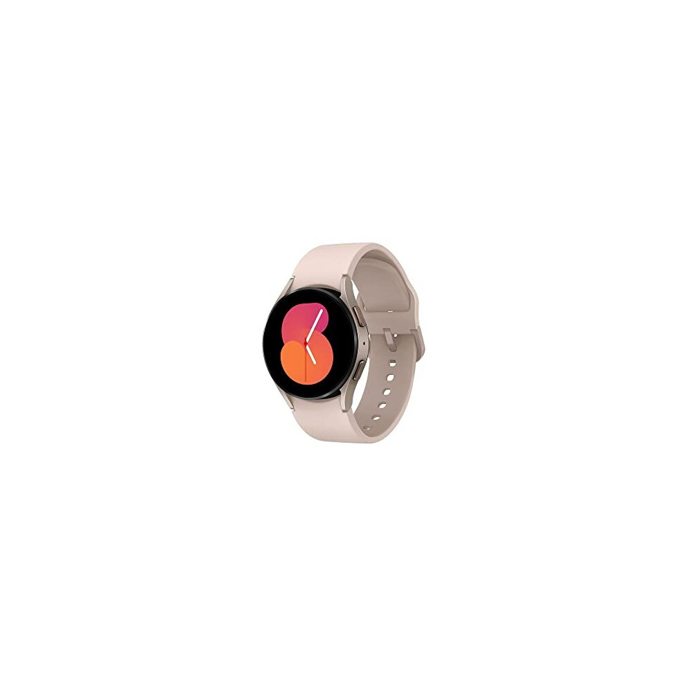 Samsung Galaxy Watch5 Smart Watch, Health Monitoring, Fitness Tracker, Long Lasting Battery, Bluetooth, 40Mm, Pink Gold, Uk Version Pink,Gold
