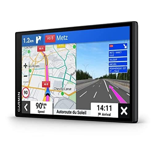 Garmin DriveSmart 76 MTS 7 Inch Sat Nav with Map Updates for UK