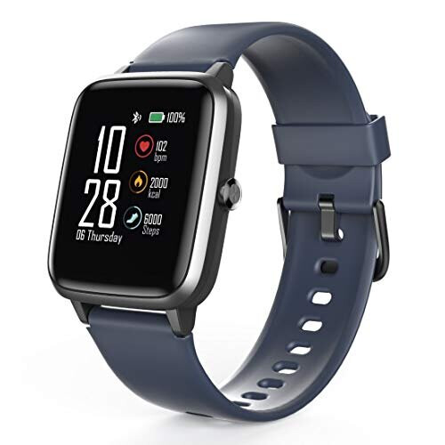 Hama Orologio connesso Hama Fit Watch 4900 impermeabile con schermo touchscreen 1,3'' e notifiche per iOS e Android