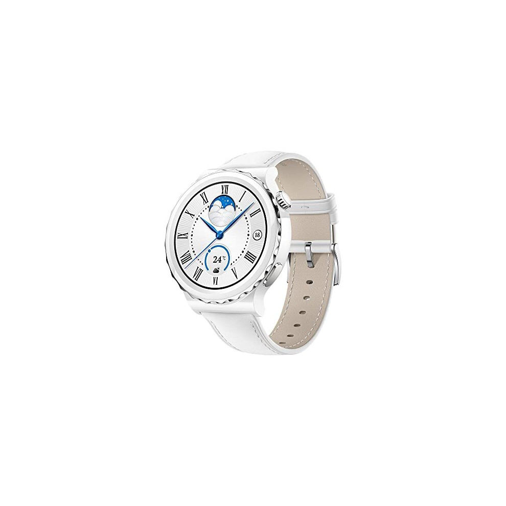 Huawei Watch Gt 3 Pro Smartwatch - Fashion Fitness Tracker And Health Monitor With Heart Rate, Ecg, Blood Oxygen & Menstruation Cycle Tracki