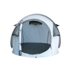 Pro Action 2 Man 1 Room Pop Up Camping Tent - Black & Grey - Refurbished