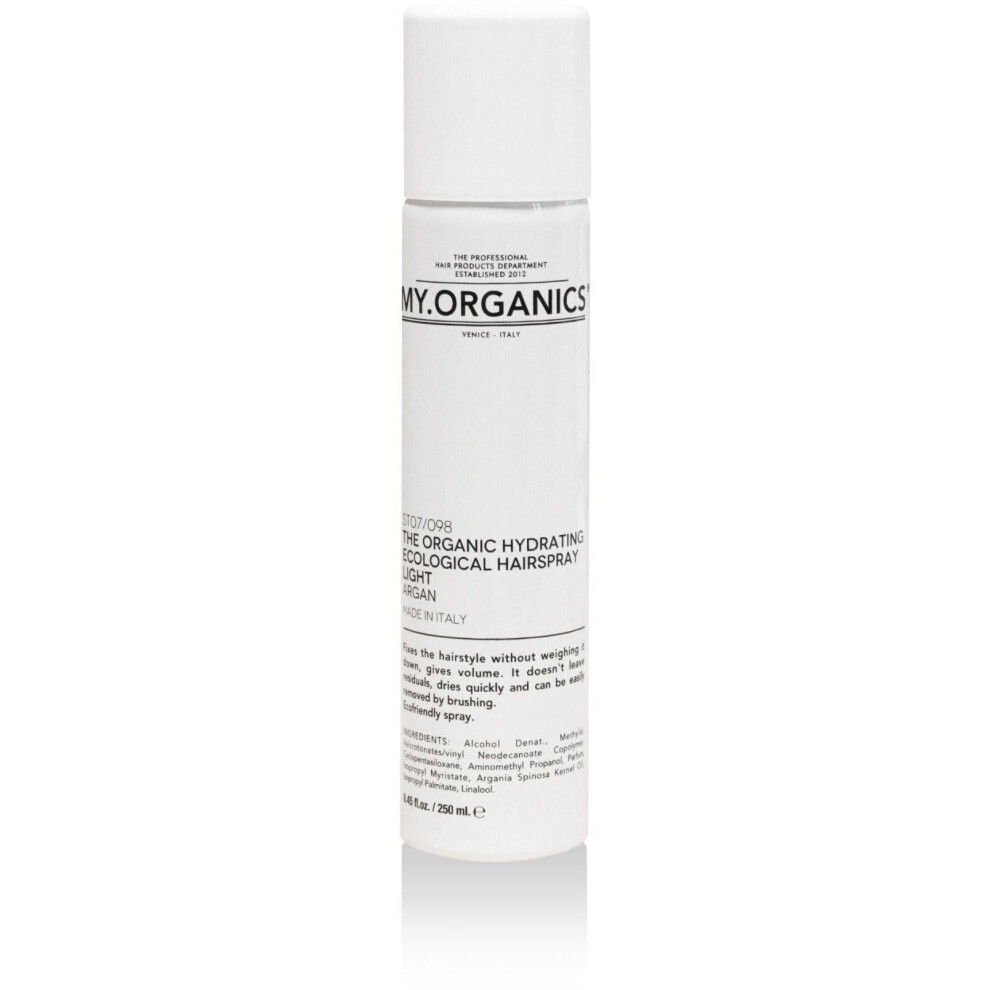 The Organic Hydrating Hairspray Light Hold 250ml