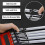 Chest Expander Dual Purpose 5 Springs Arm Exercise Equipment For Men Upper Body Exercise Biceps Workout 3