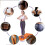 Elastic Pull Rope Exercise Fitness Equipment For Abdomen Waist Leg Stretching Slimming Training 5