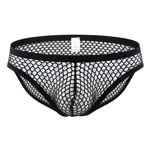 XL) Mens String Mesh Fish Net See Through Underwear on OnBuy
