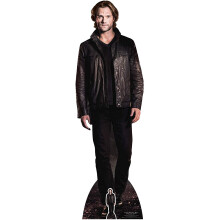 Star Cutouts Ltd SC982 Sam Winchester Man of Letters Supernatural Life Size Cardboard Cut Out with Mini Table top, Multi Colour, 190 x 59 x 190 cm