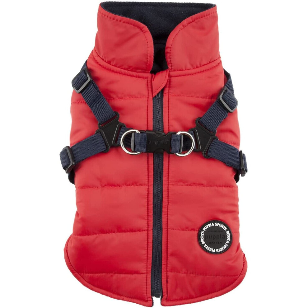 Puppia New Mountaineer Coat, Small, Red