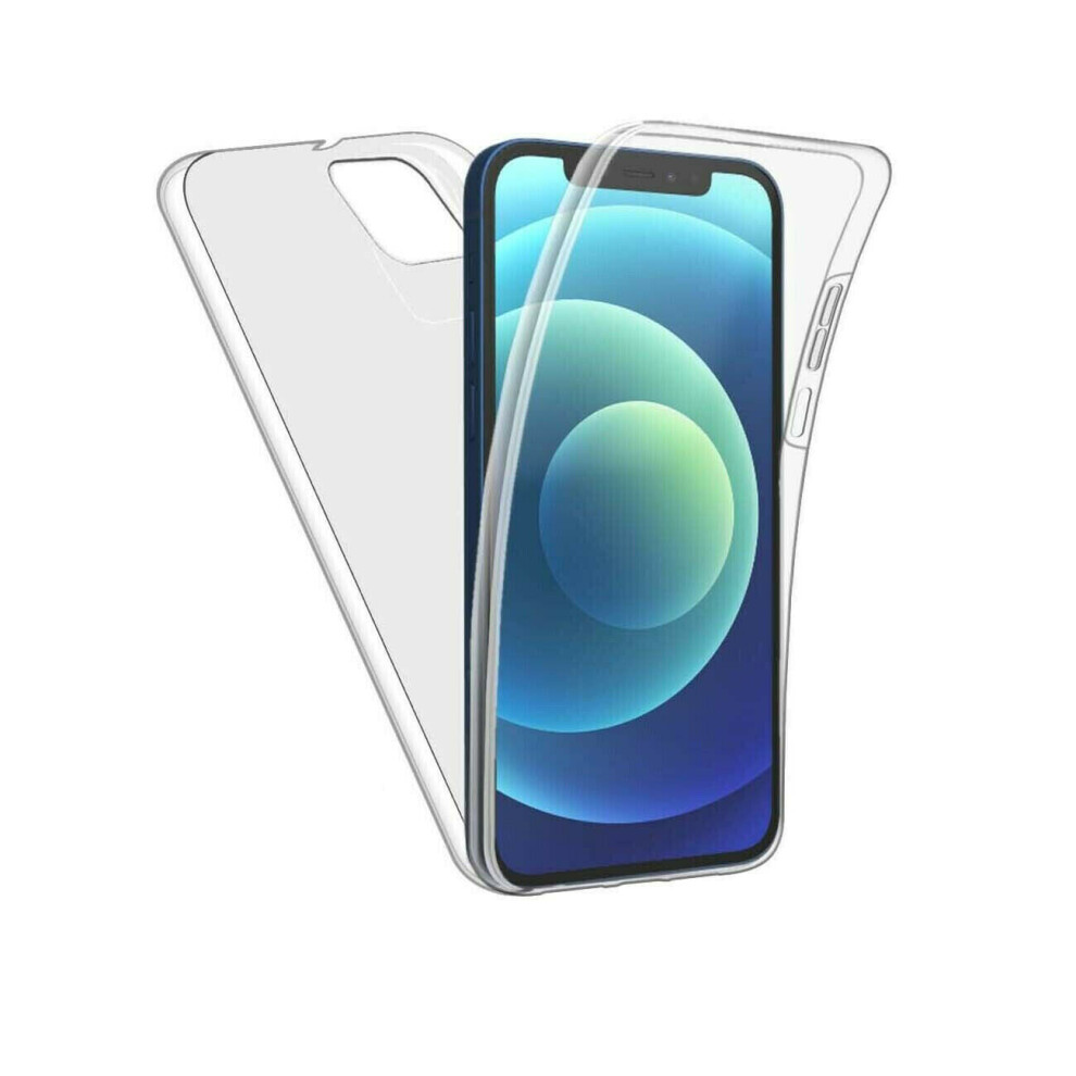 (Clear) For Apple Iphone 14 Case 360 Protection Tpu Shockproof Cover Clear 304063163727