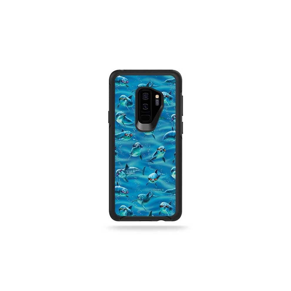 MightySkins OTSSGS9PL-Dolphin Gang Skin for Otterbox Symmetry Galaxy S9 Plus - Dolphin Gang-image-OPC-P9WGMYF-NEW