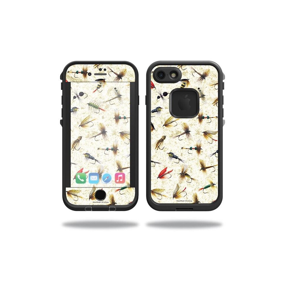 MightySkins LIFIP7-Fishing Flies Skin for Lifeproof iPhone SE 2020 7 & 8 - Fishing Flies-image-OPC-P9WGNB5-NEW