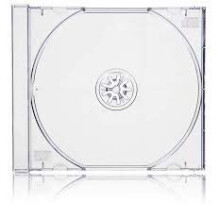 5 x Clear Single CD Tray Dragon Trading