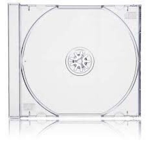 5 x Clear Single CD Tray Dragon Trading