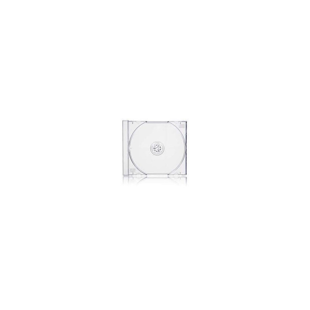 5 x Clear Single CD Tray Dragon Trading