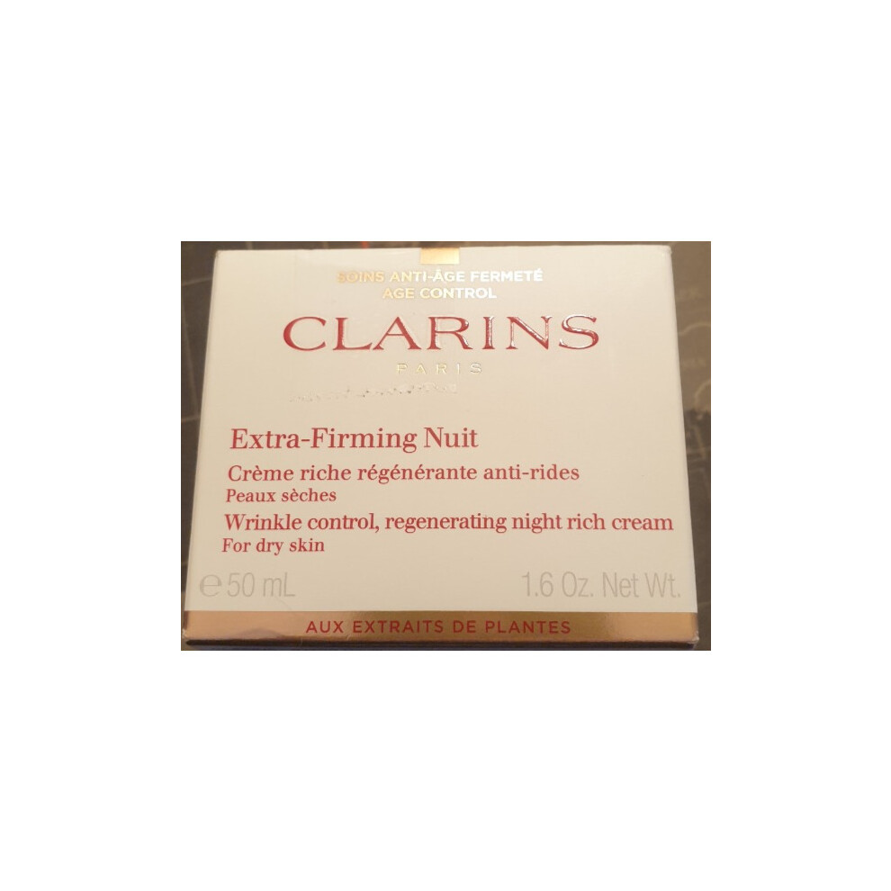 Clarins extra-firming night rich cream for dry skin 50ml