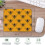Bees Pattern Art Mouse Mat Pad Computer PC Laptop Gaming Office Home Desk Accessory Gadget 3719 2