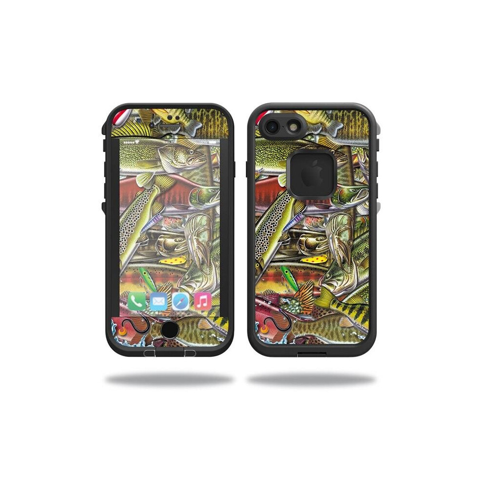 MightySkins LIFIP7-Fish Puzzle Skin for Lifeproof iPhone SE 2020 7 & 8 - Fish Puzzle-image-OPC-P9WGPWS-NEW