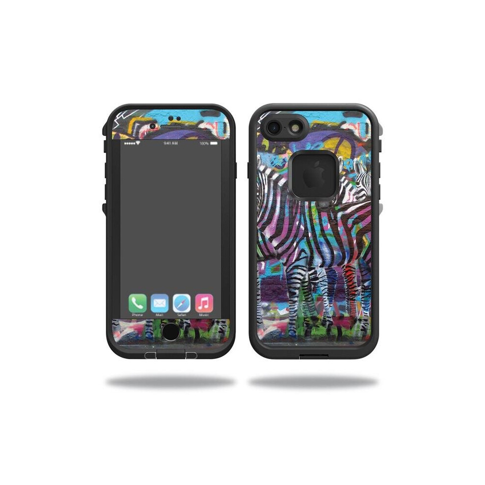MightySkins LIFIP7-Zebra Gang Skin for Lifeproof iPhone SE 2020 7 & 8 - Zebra Gang-image-OPC-P9WGQXK-NEW