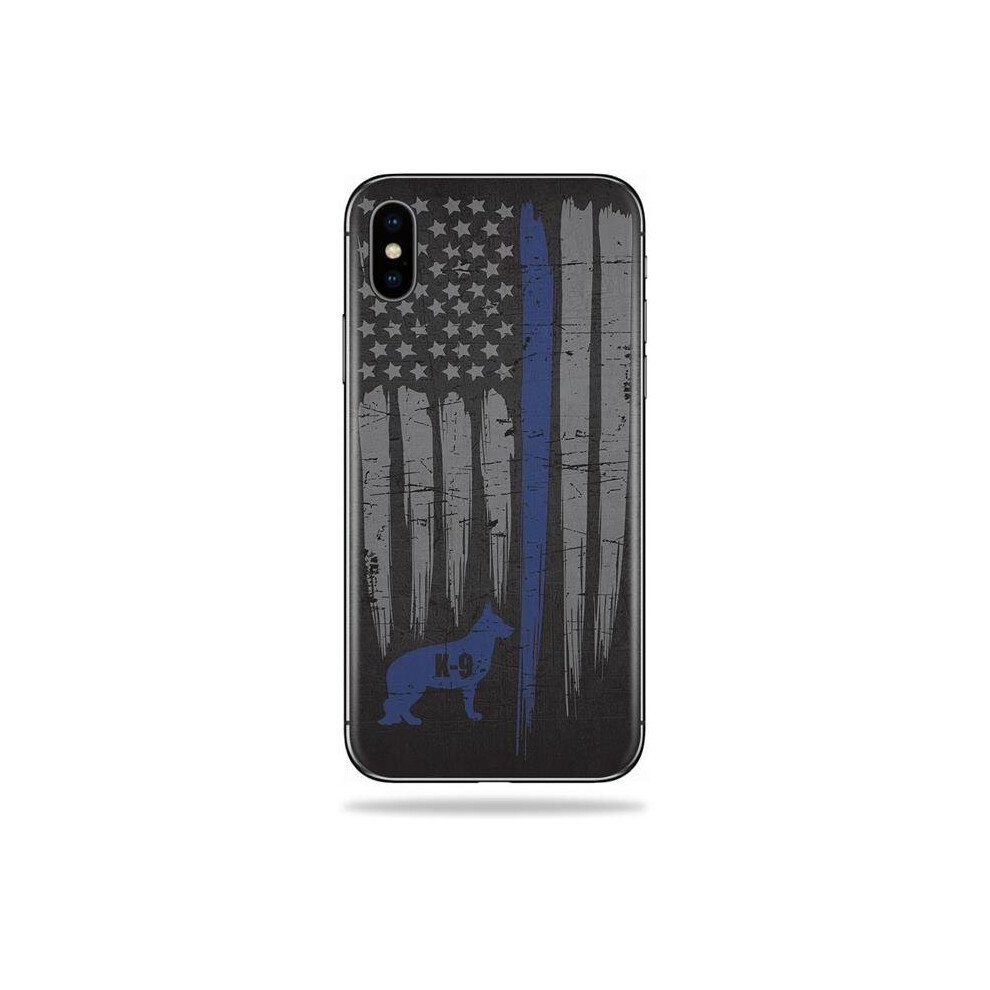 MightySkins APIPHX-Thin Blue Line K9 Skin for Apple iPhone X - Thin Blue Line K9-image-OPC-P9WGQZW-NEW