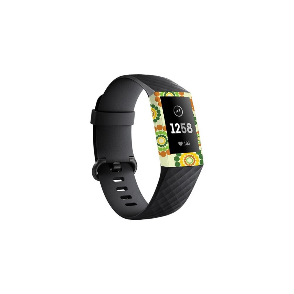 MightySkins FITCHAR3-Hippie Flowers Skin for Fitbit Charge 3 - Hippie Flowers-image-OPC-P9WGR8K-NEW