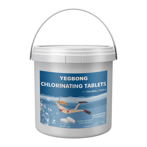 Swimming Pool Chlorination Tablets Pool Cleaning Tablets Prevent Sunlight Longer