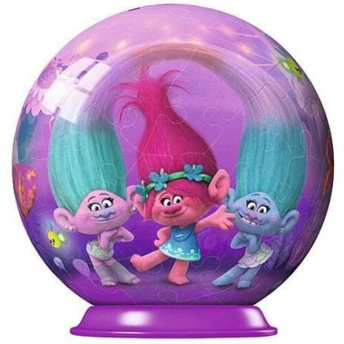 Ravensburger Ravensburger Disney Trolls Mini Puzzleball 54pc 2