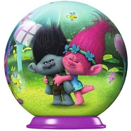 Ravensburger Ravensburger Disney Trolls Mini Puzzleball 54pc