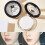 (1) Matte Setting Powder Oil Control Pressed Powder Face Highlighter Compact Powder 3