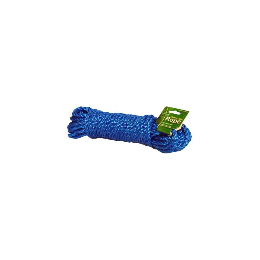 Kingfisher GSROPEHD 15 m x 9.5 mm Heavy Duty Polypropylene Rope - Blue
