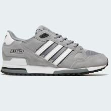 (12) adidas Originals Men's ZX 750 Grey