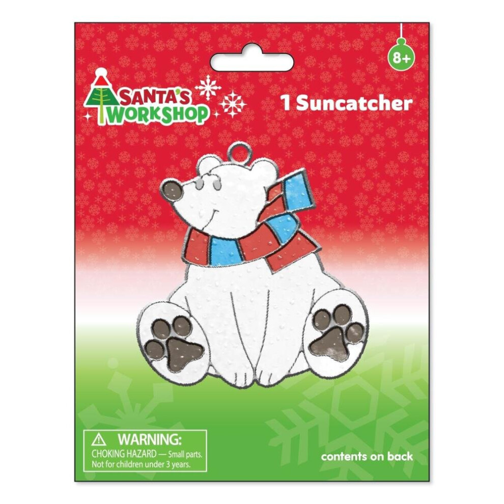 Polar Bear Makit and Bakit Suncatcher Craft Kit