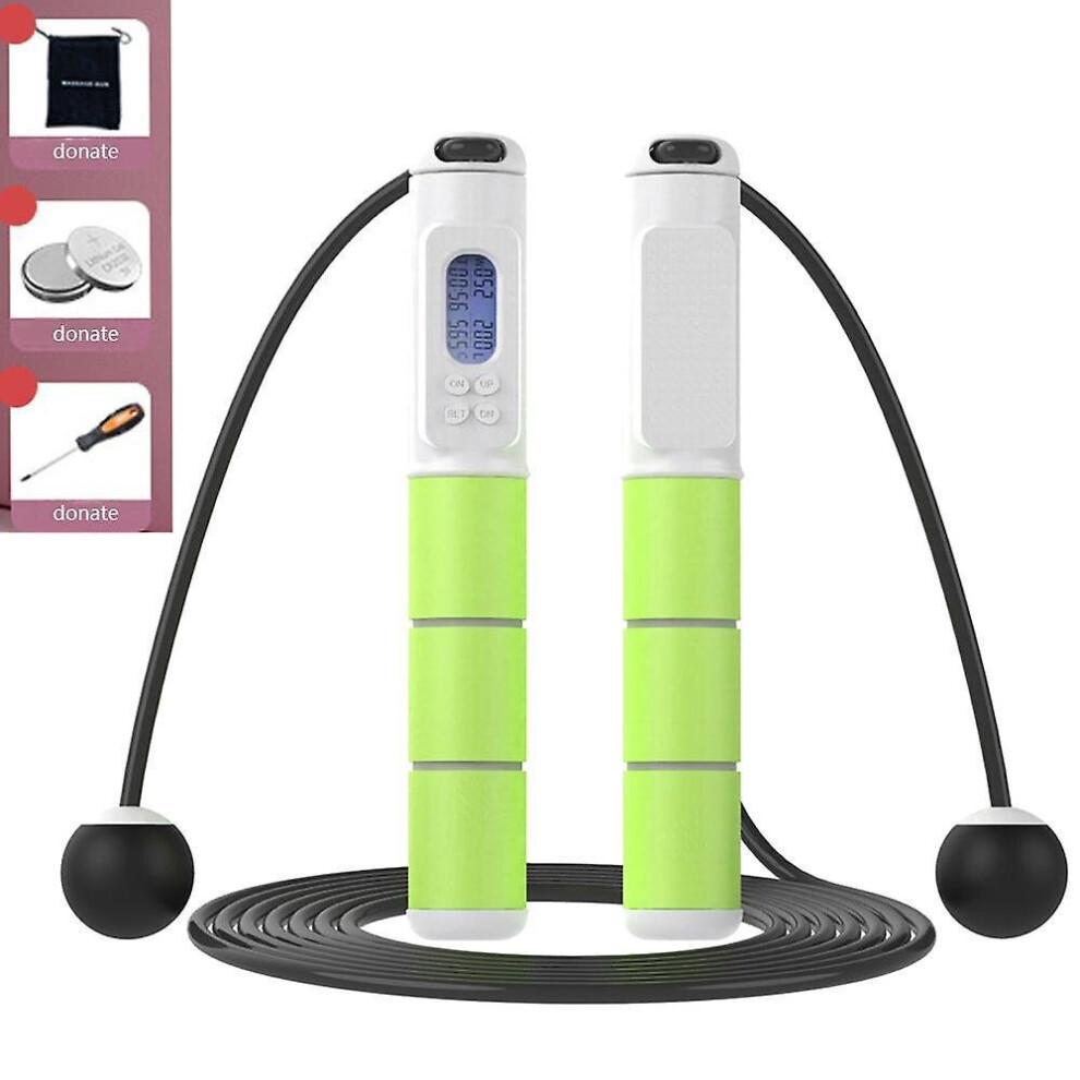 Smart Jump Rope For Fitness Cordless Outdoor Adjustable Length Workout Jumping Rope Counter on OnBuy