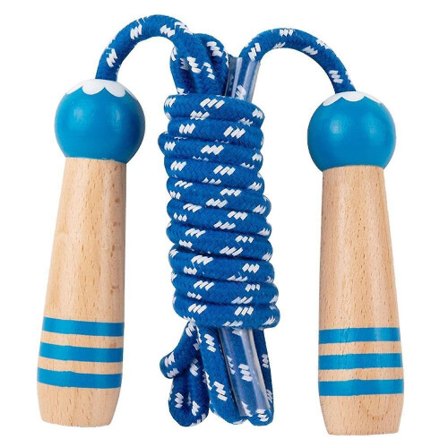 Jump Ropes For Kids 12 Pcs Jump Rope For Kids Adjustable Cotton Skipping Rope 7ft Jumping Rope With Wooden Handle For Children Students Boys Girls Toddler Fitness Outdoor Exercise Workout Fun Activity