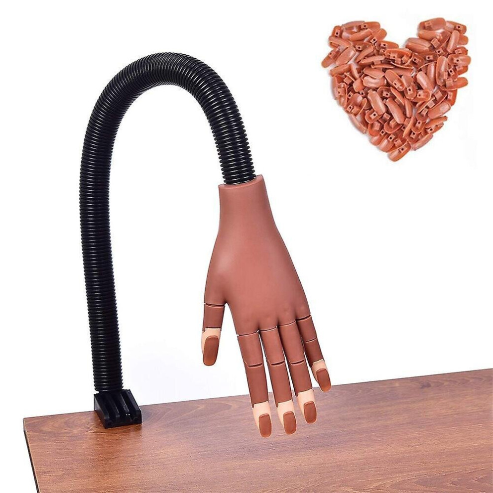 Hkhbjs Nail Trainning Practice Hand Nail Display Manicure Supplystyle 1