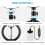 10" Selfie Ring Light With Tripod Stand ,dimmable Desktop Led Lamp Camera Ringlight With Wireless Remote Shutter For Live Stream 5