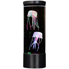Jellyfish Lava Lamp With Color Changing Aquarium Led Light