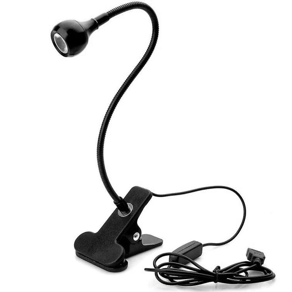 Clip Reading Light Book Light Usb Bed Night Lamp With 3 Color Modes Dimmer Eye Protection Perfect For Night Reading