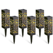 6 Pcs Solar Garden Lights, For Outside Garden, Ip65 Waterproof