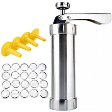 Biscuit Press Cookie Press Biscuit Press Stainless Steel Pastry Press