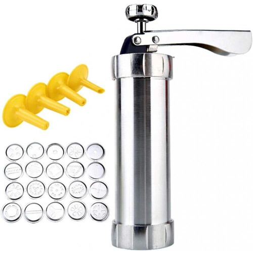 Biscuit Press Cookie Press Biscuit Press Stainless Steel Pastry Press