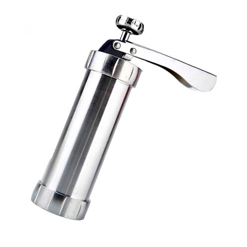 Biscuit Press Cookie Press Biscuit Press Stainless Steel Pastry Press 2